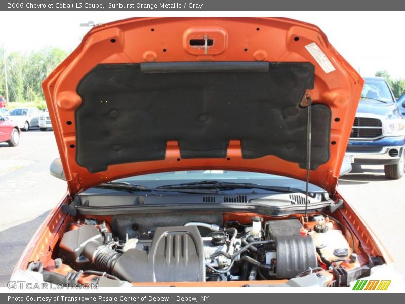 Sunburst Orange Metallic / Gray 2006 Chevrolet Cobalt LS Coupe