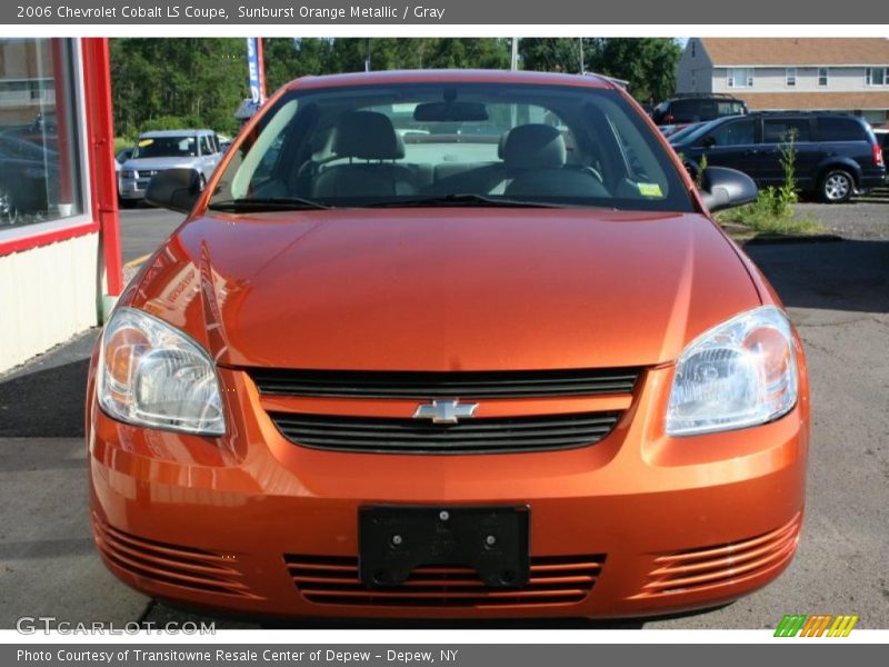 Sunburst Orange Metallic / Gray 2006 Chevrolet Cobalt LS Coupe