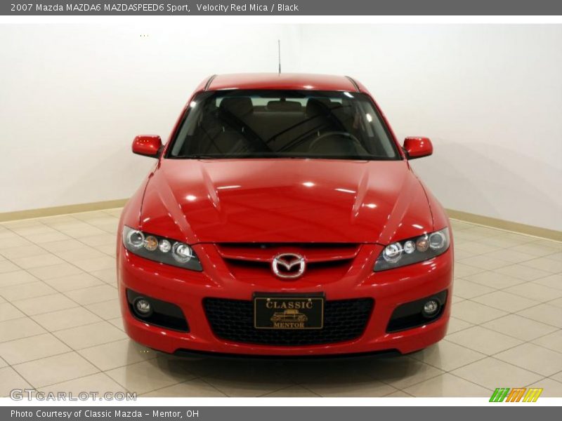 Velocity Red Mica / Black 2007 Mazda MAZDA6 MAZDASPEED6 Sport