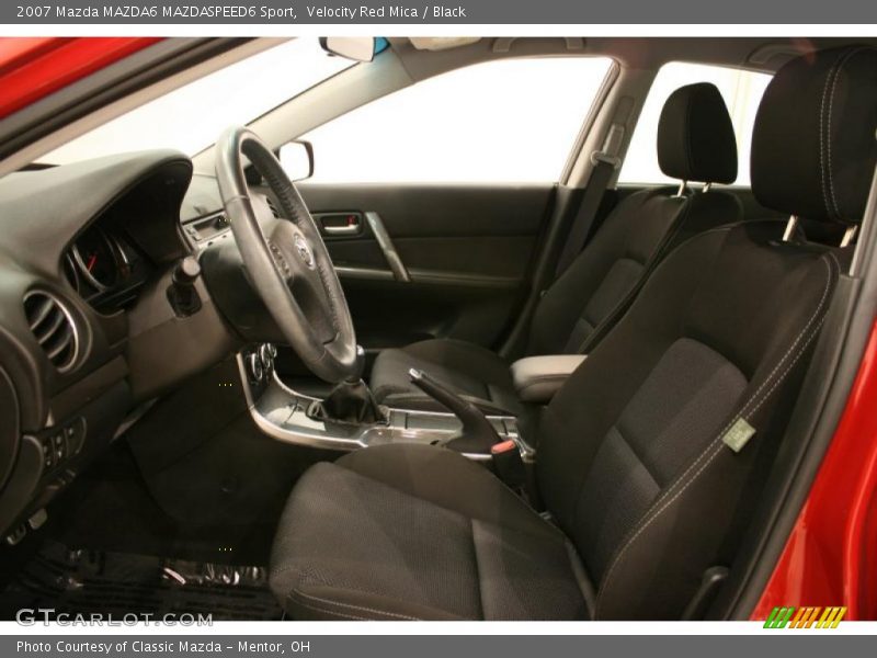 Velocity Red Mica / Black 2007 Mazda MAZDA6 MAZDASPEED6 Sport