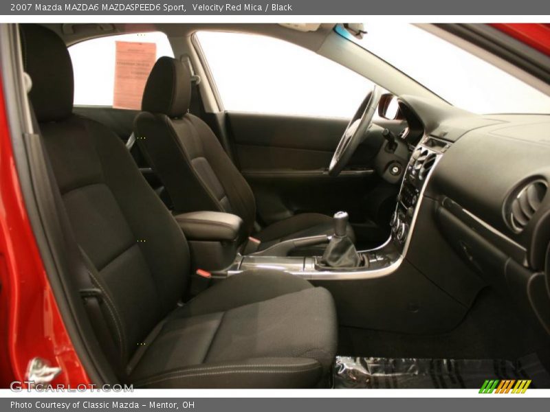 Velocity Red Mica / Black 2007 Mazda MAZDA6 MAZDASPEED6 Sport