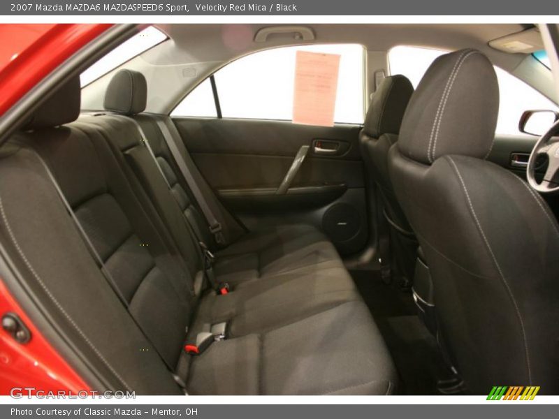 Velocity Red Mica / Black 2007 Mazda MAZDA6 MAZDASPEED6 Sport