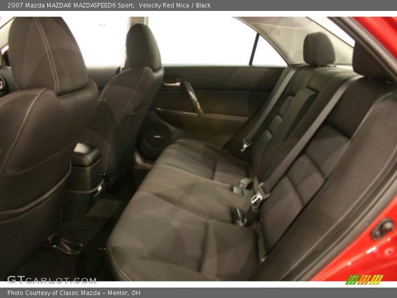 Velocity Red Mica / Black 2007 Mazda MAZDA6 MAZDASPEED6 Sport