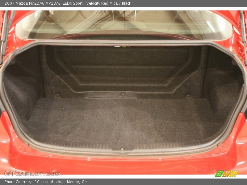 Velocity Red Mica / Black 2007 Mazda MAZDA6 MAZDASPEED6 Sport