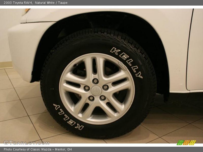 Natural White / Taupe 2003 Toyota RAV4