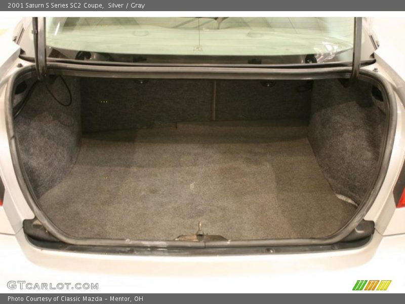 Silver / Gray 2001 Saturn S Series SC2 Coupe