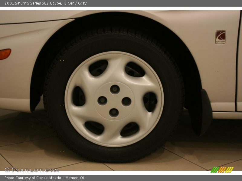 Silver / Gray 2001 Saturn S Series SC2 Coupe