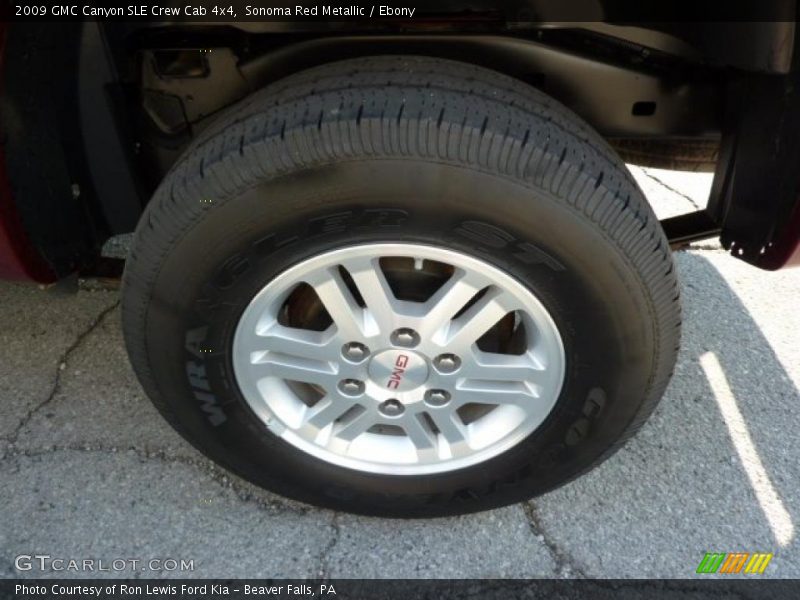 Sonoma Red Metallic / Ebony 2009 GMC Canyon SLE Crew Cab 4x4