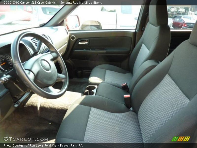 Sonoma Red Metallic / Ebony 2009 GMC Canyon SLE Crew Cab 4x4