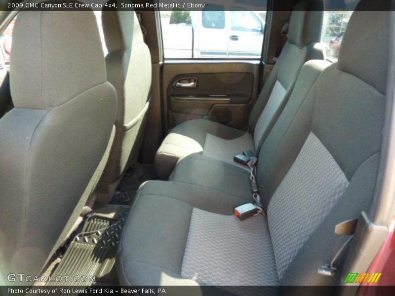 Sonoma Red Metallic / Ebony 2009 GMC Canyon SLE Crew Cab 4x4