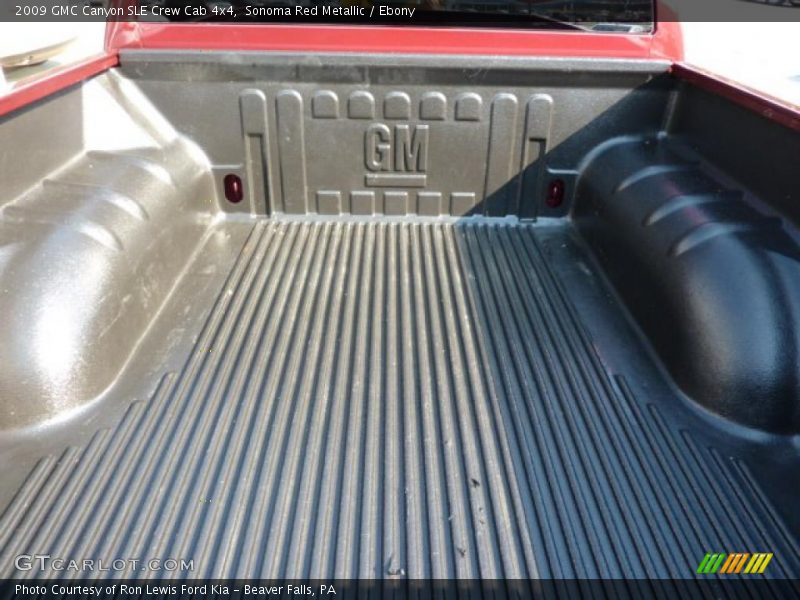 Sonoma Red Metallic / Ebony 2009 GMC Canyon SLE Crew Cab 4x4