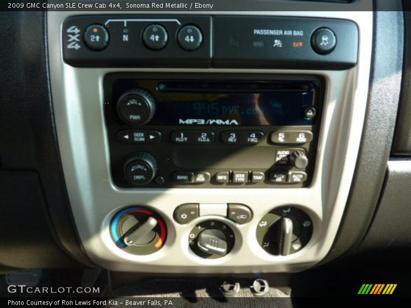 Sonoma Red Metallic / Ebony 2009 GMC Canyon SLE Crew Cab 4x4