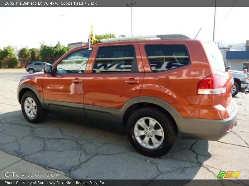 Copperhead / Black 2009 Kia Borrego LX V6 4x4