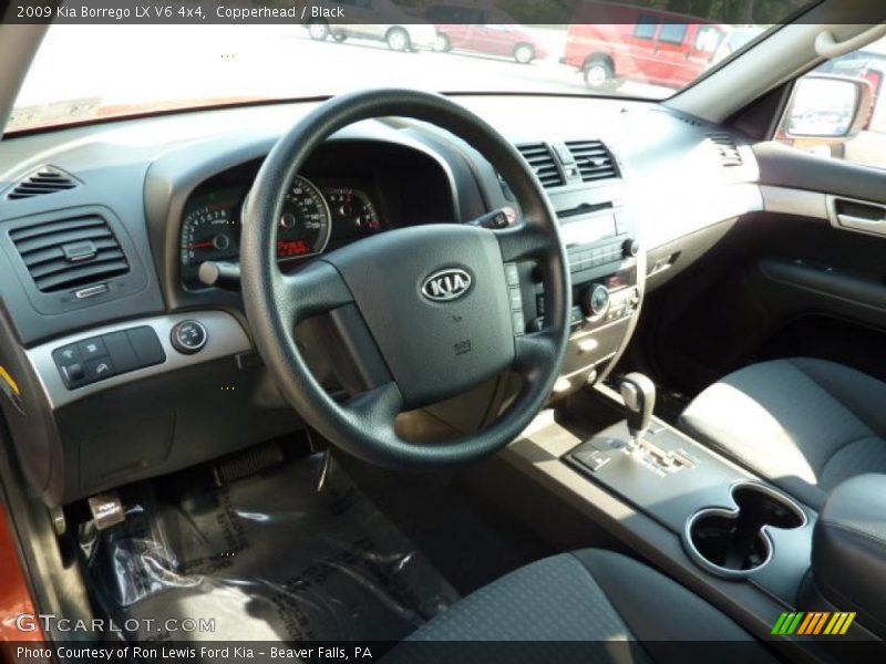 Copperhead / Black 2009 Kia Borrego LX V6 4x4