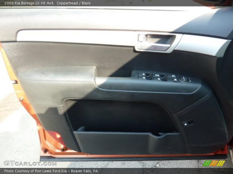 Copperhead / Black 2009 Kia Borrego LX V6 4x4