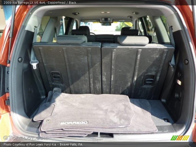 Copperhead / Black 2009 Kia Borrego LX V6 4x4