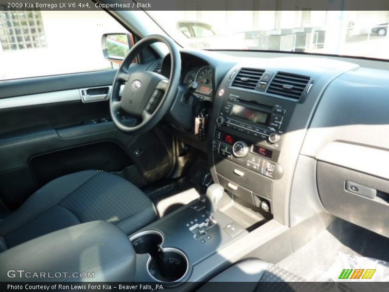 Copperhead / Black 2009 Kia Borrego LX V6 4x4