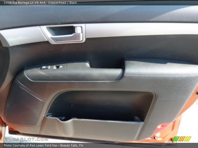 Copperhead / Black 2009 Kia Borrego LX V6 4x4