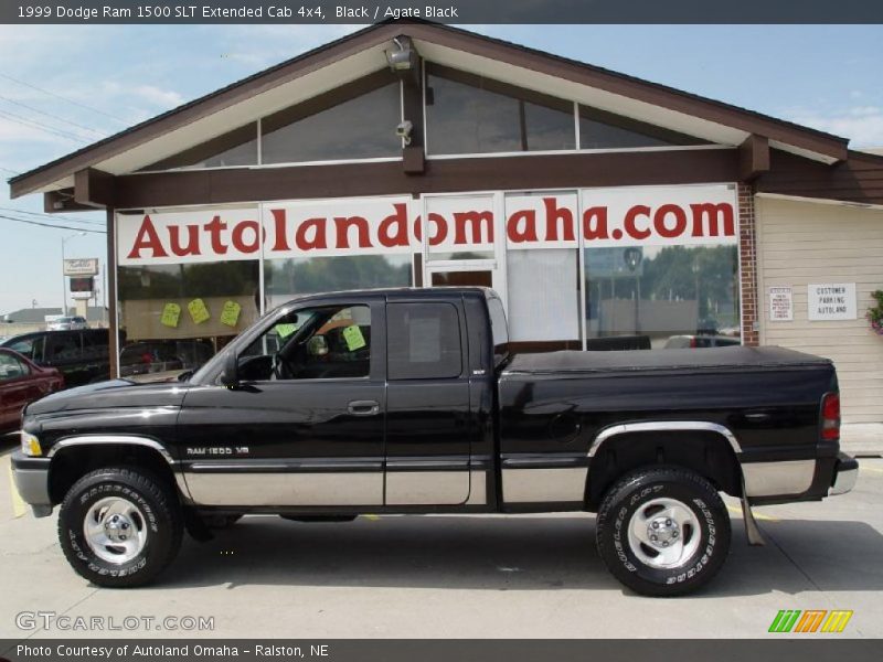 Black / Agate Black 1999 Dodge Ram 1500 SLT Extended Cab 4x4