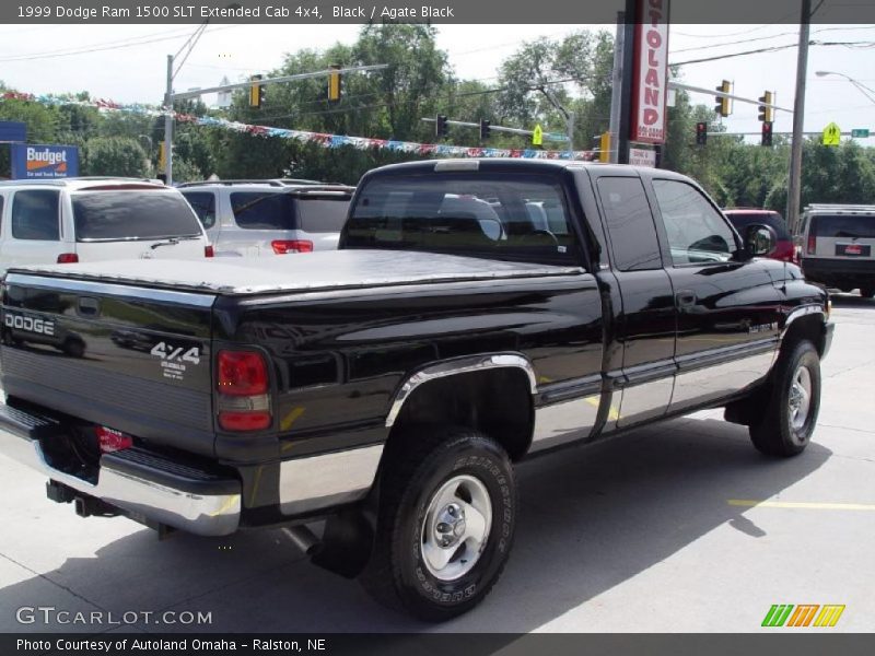 Black / Agate Black 1999 Dodge Ram 1500 SLT Extended Cab 4x4