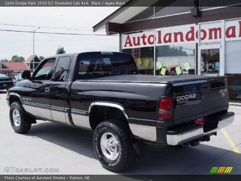Black / Agate Black 1999 Dodge Ram 1500 SLT Extended Cab 4x4