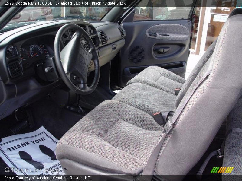 Black / Agate Black 1999 Dodge Ram 1500 SLT Extended Cab 4x4