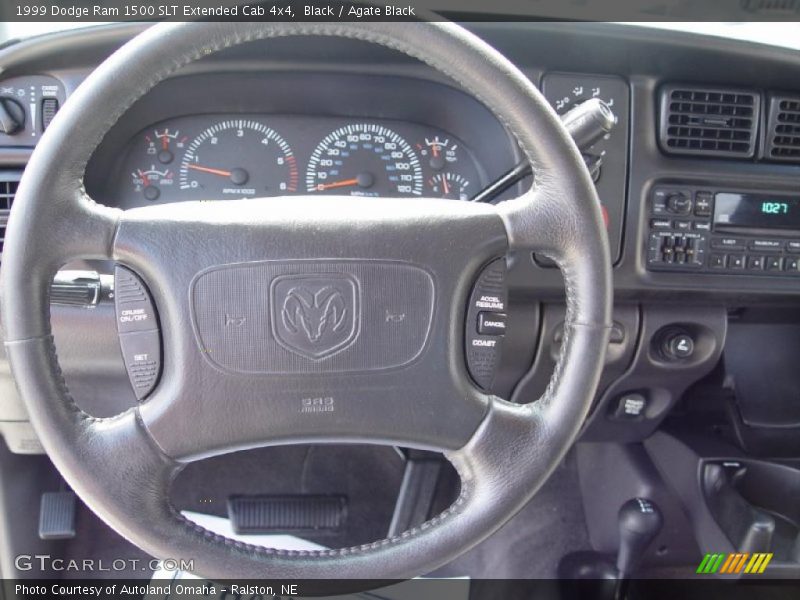 Black / Agate Black 1999 Dodge Ram 1500 SLT Extended Cab 4x4