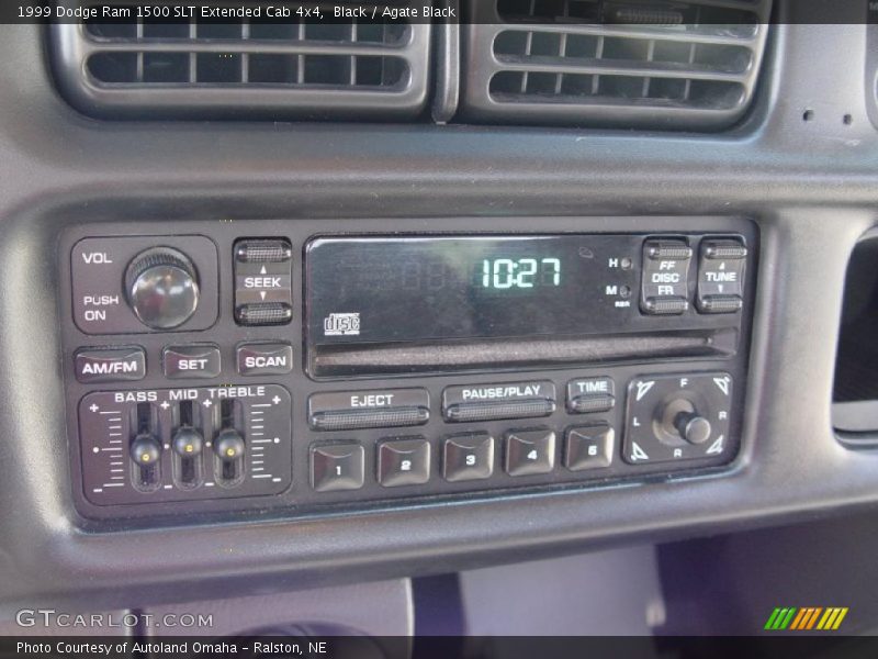 Black / Agate Black 1999 Dodge Ram 1500 SLT Extended Cab 4x4