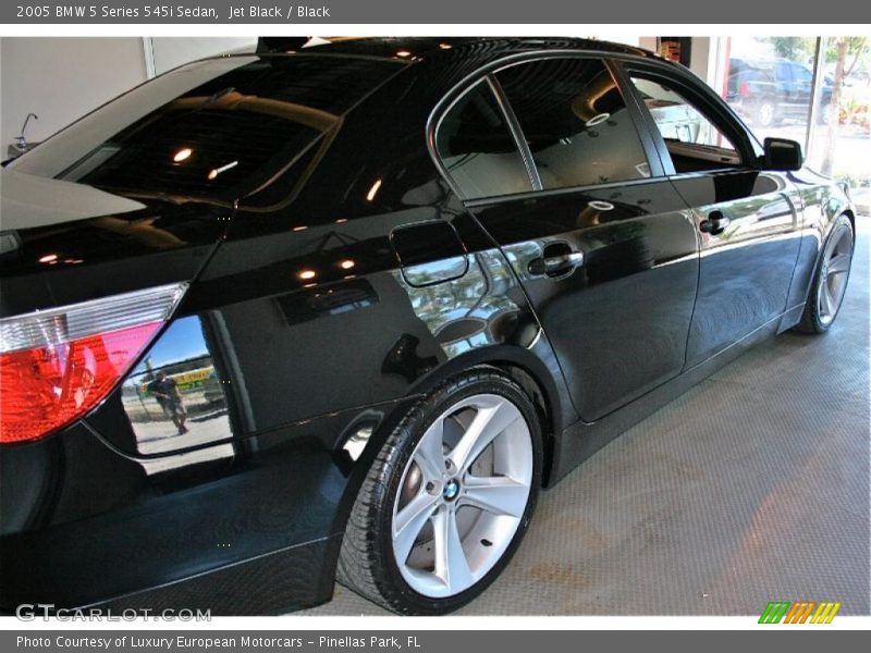 Jet Black / Black 2005 BMW 5 Series 545i Sedan