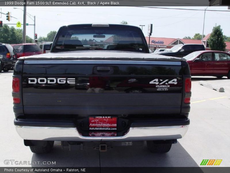 Black / Agate Black 1999 Dodge Ram 1500 SLT Extended Cab 4x4