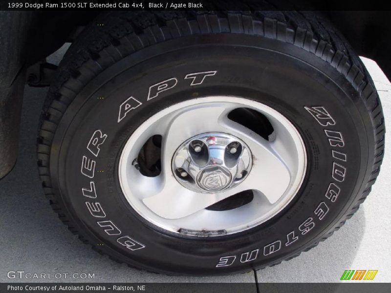 Black / Agate Black 1999 Dodge Ram 1500 SLT Extended Cab 4x4