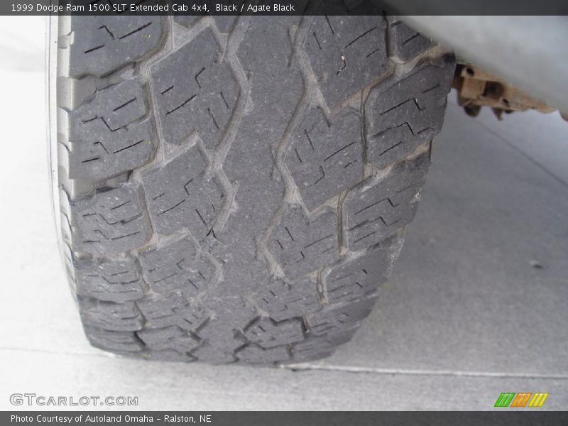 Black / Agate Black 1999 Dodge Ram 1500 SLT Extended Cab 4x4