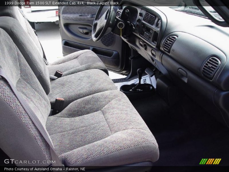 Black / Agate Black 1999 Dodge Ram 1500 SLT Extended Cab 4x4