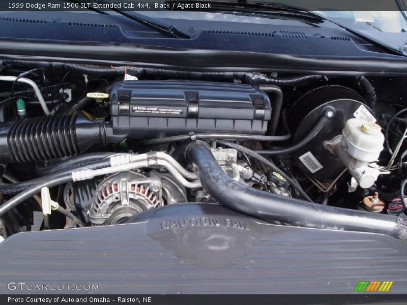 Black / Agate Black 1999 Dodge Ram 1500 SLT Extended Cab 4x4