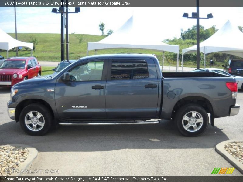 Slate Metallic / Graphite Gray 2007 Toyota Tundra SR5 CrewMax 4x4