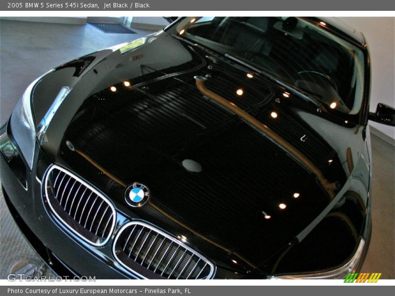 Jet Black / Black 2005 BMW 5 Series 545i Sedan