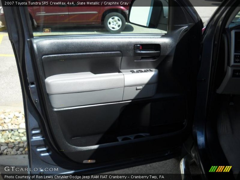 Slate Metallic / Graphite Gray 2007 Toyota Tundra SR5 CrewMax 4x4