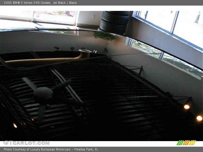 Jet Black / Black 2005 BMW 5 Series 545i Sedan