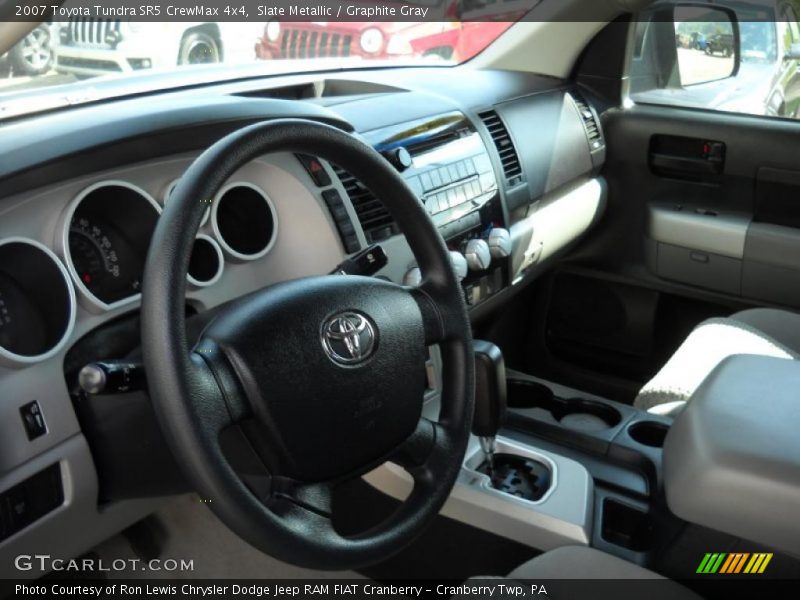 Slate Metallic / Graphite Gray 2007 Toyota Tundra SR5 CrewMax 4x4