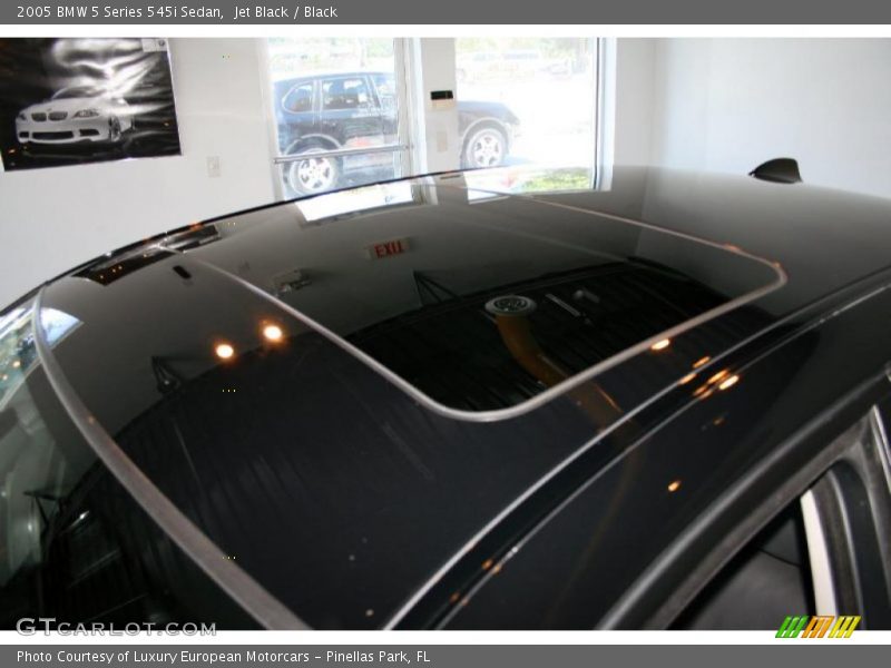 Jet Black / Black 2005 BMW 5 Series 545i Sedan