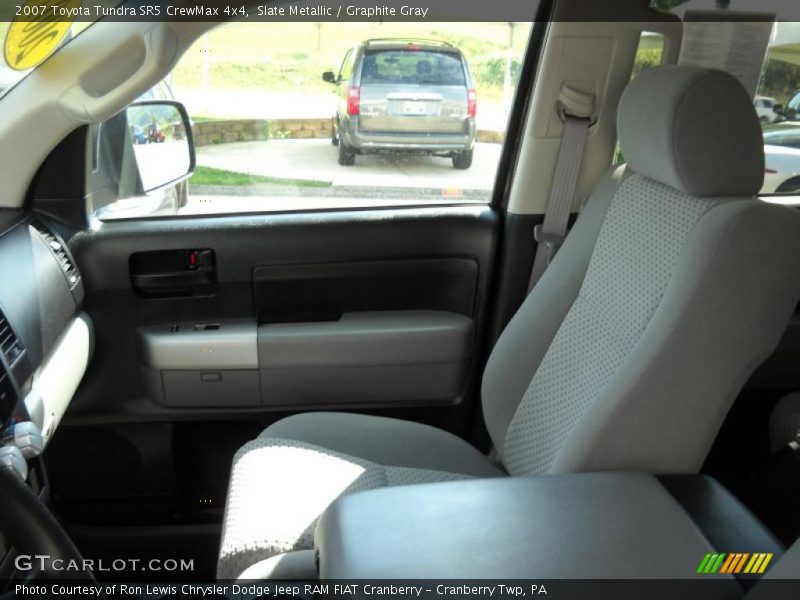 Slate Metallic / Graphite Gray 2007 Toyota Tundra SR5 CrewMax 4x4