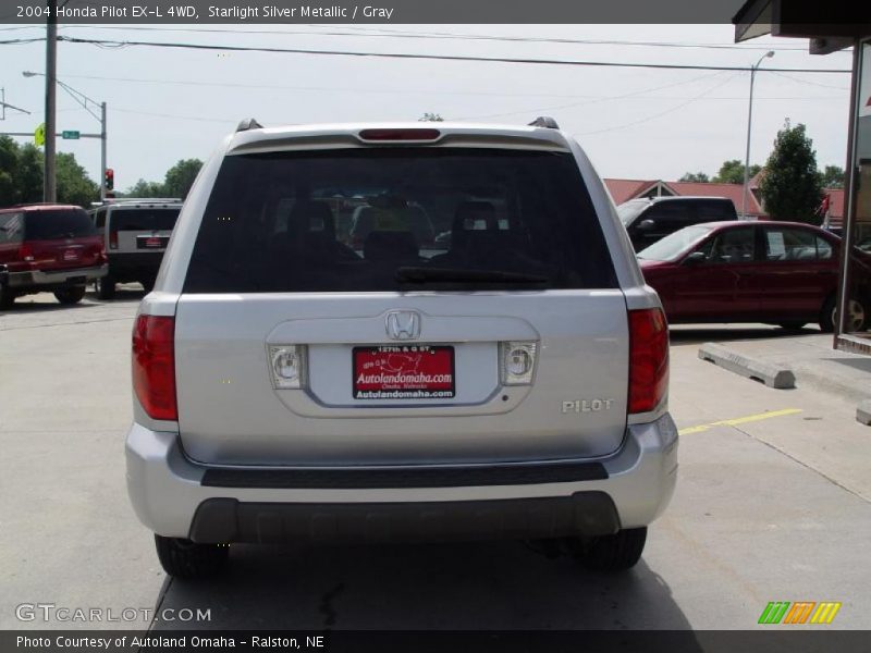 Starlight Silver Metallic / Gray 2004 Honda Pilot EX-L 4WD