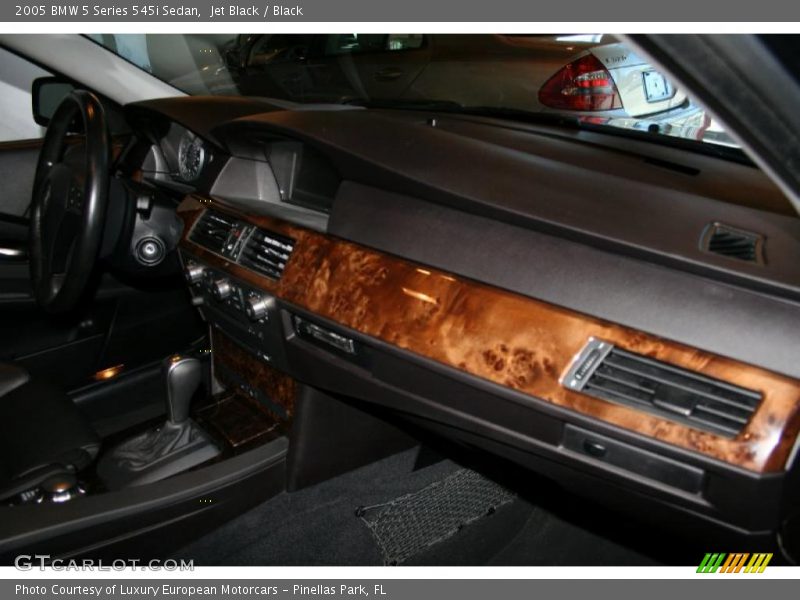 Jet Black / Black 2005 BMW 5 Series 545i Sedan