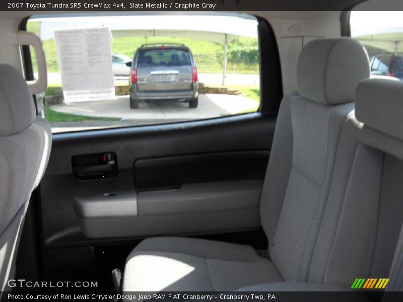 Slate Metallic / Graphite Gray 2007 Toyota Tundra SR5 CrewMax 4x4