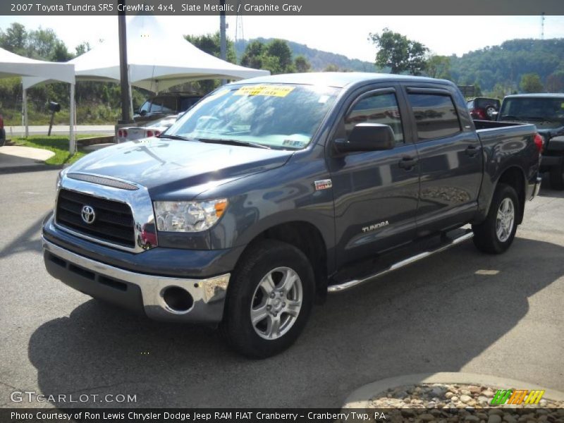Slate Metallic / Graphite Gray 2007 Toyota Tundra SR5 CrewMax 4x4