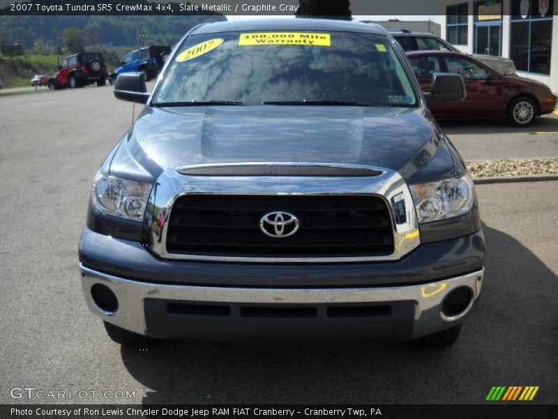 Slate Metallic / Graphite Gray 2007 Toyota Tundra SR5 CrewMax 4x4