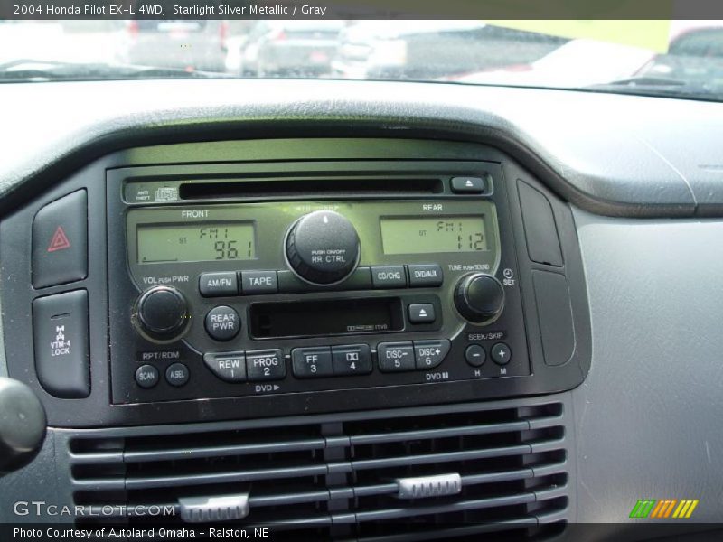 Starlight Silver Metallic / Gray 2004 Honda Pilot EX-L 4WD