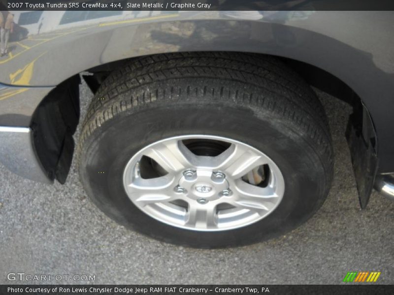 Slate Metallic / Graphite Gray 2007 Toyota Tundra SR5 CrewMax 4x4
