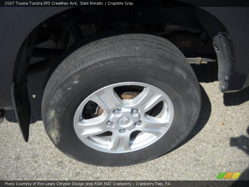 Slate Metallic / Graphite Gray 2007 Toyota Tundra SR5 CrewMax 4x4
