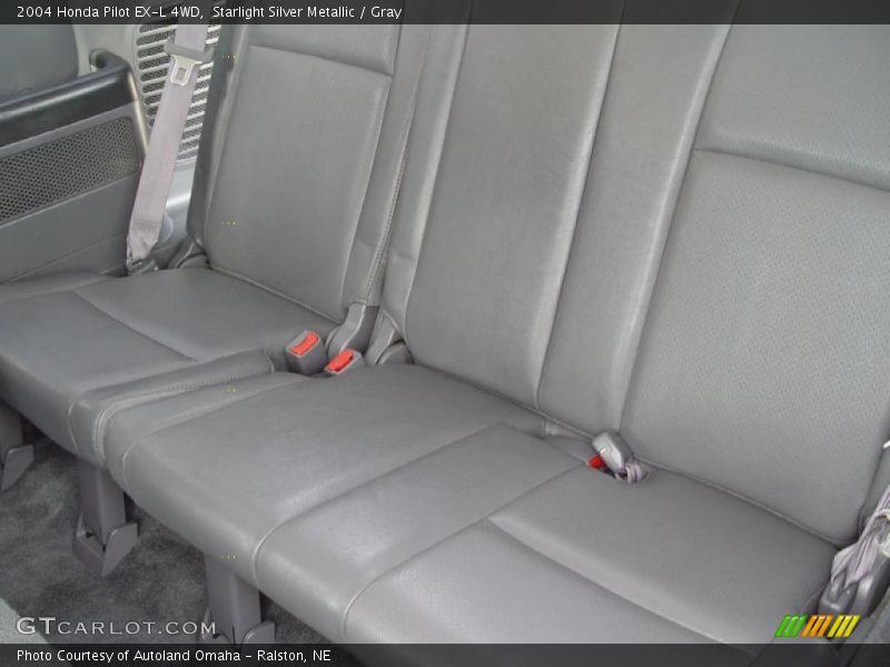 Starlight Silver Metallic / Gray 2004 Honda Pilot EX-L 4WD